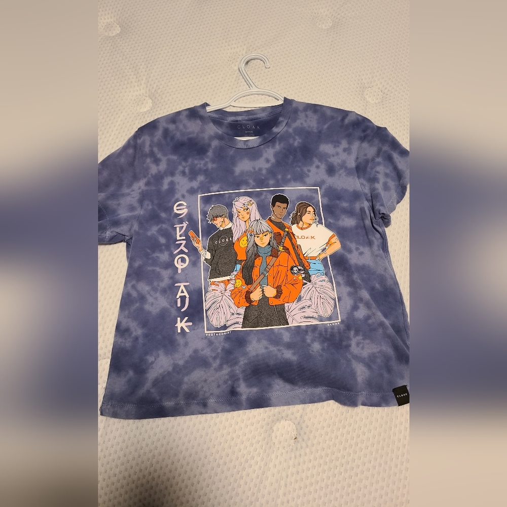Cloak crop top medium